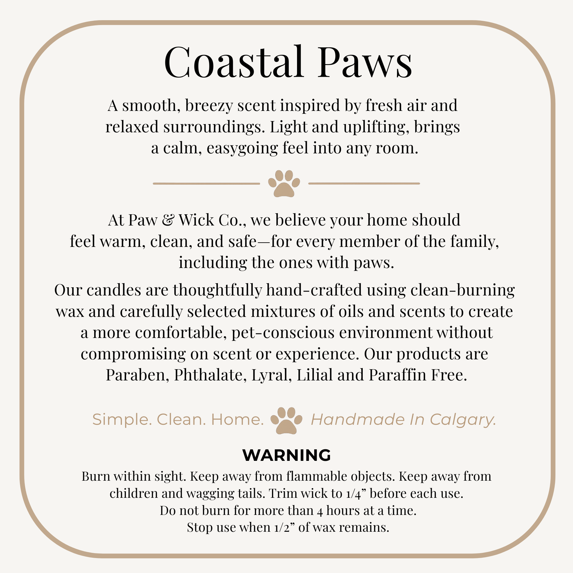 Coastal Paws